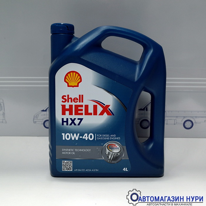 Автомасло Shell Helix HX7